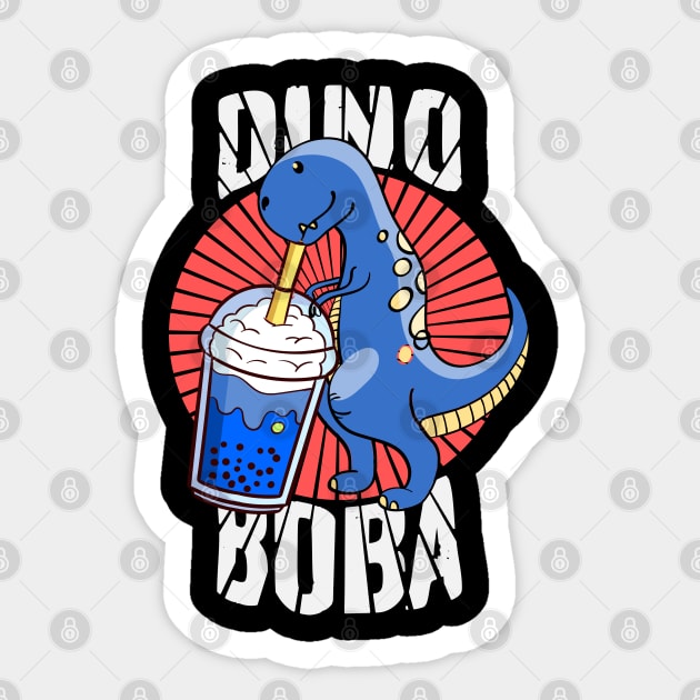 DINO BOBA Sticker by NASMASHOP